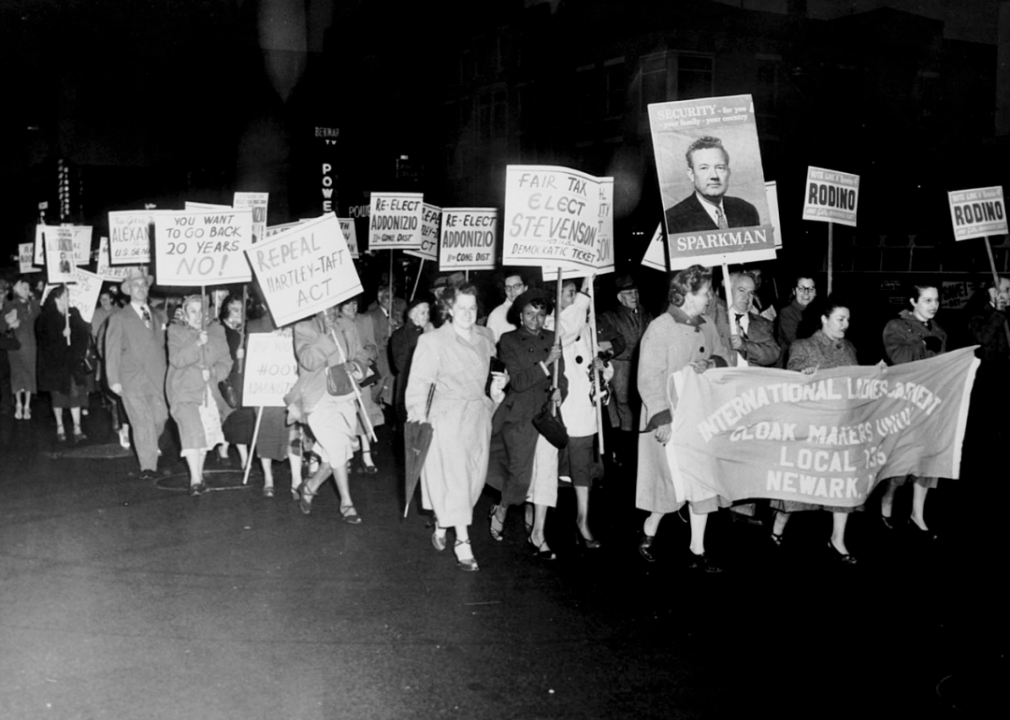 1947: The Taft-Hartley Act is enacted